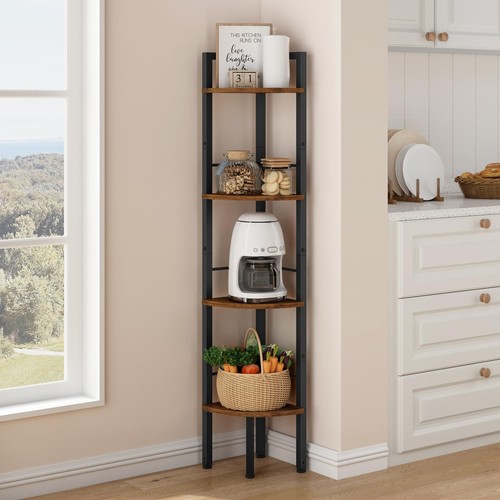 Tall corner book shelf - book, 4